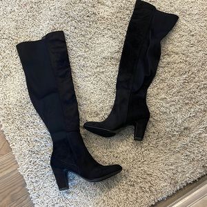 SALE-NEW Chinese Laundry Canyons Over The Knee Black Boots